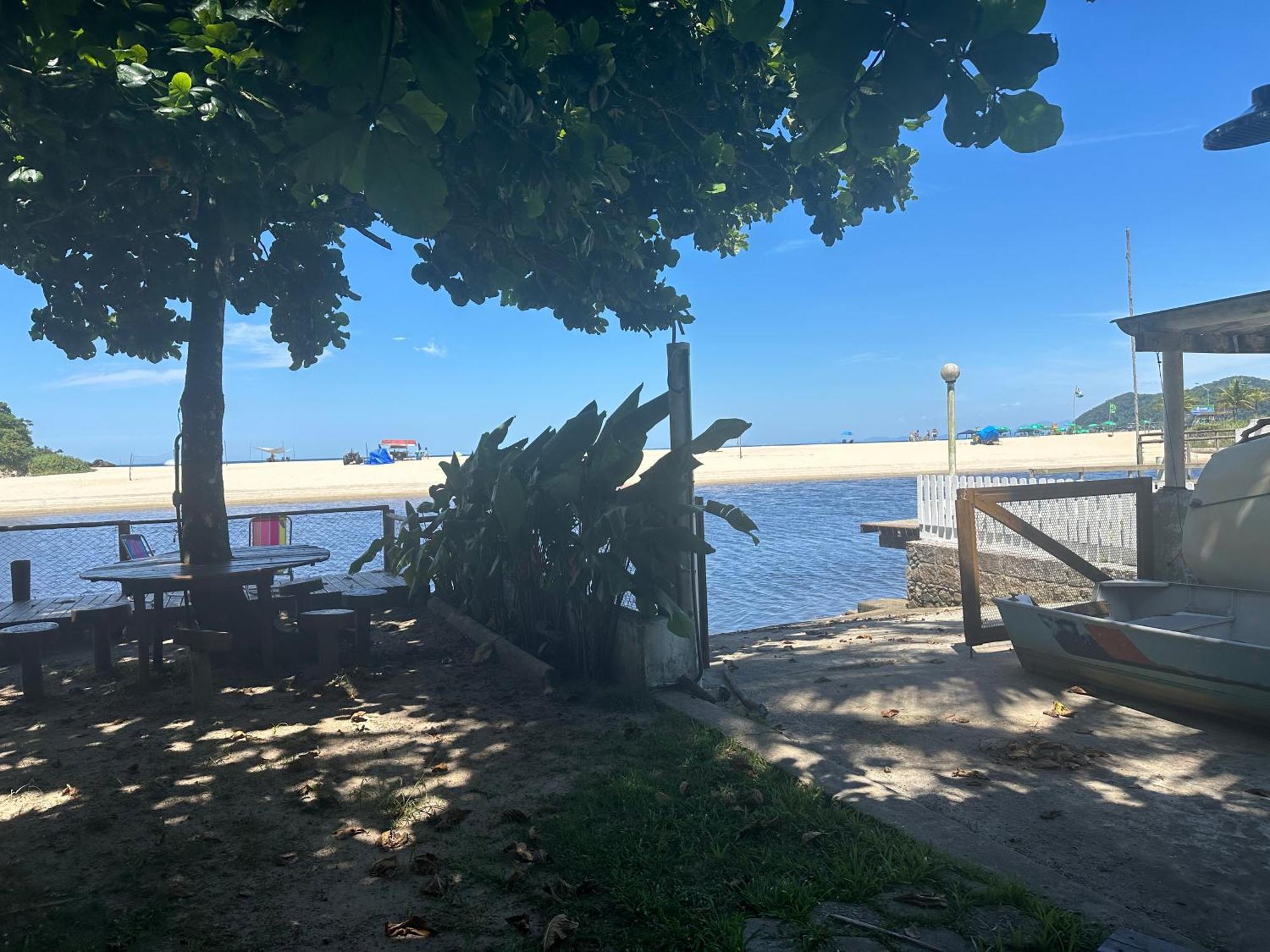 Barra Do Una Beach House Em Frente Ao Rio E A Praia Apartment Sao Sebastiao  Luaran gambar